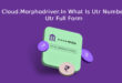 Cloud.Morphodriver.In What Is Utr Number Utr Full Form